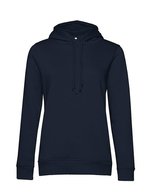 B&C Bio-Baumwoll Hoodie mit Kordelzug, Apple Green XS, BCWW34B – Navy
