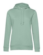 B&C Bio-Baumwoll Hoodie mit Kordelzug, Apple Green XS, BCWW34B – Sage