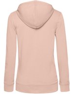 B&C Zipped Hood Jacket aus Bio-Baumwolle, Asphalt XS, BCWW36B – Bild 4