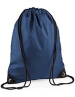 BagBase Wasserabweisender Premium Gymsac 11L, Black 33 x 45 cm, BG10 – Blu navy francese