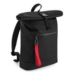 BagBase Brandbarer Schlüsselclip aus Polyester, Black 2.5 x 20.5 cm, BG100 – Bild 3