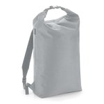 BagBase Roll-Top Rucksack aus robustem Polyester, Black 29 x 47 x 17 cm, BG115 – Bild 3