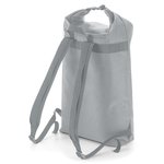 BagBase Roll-Top Rucksack aus robustem Polyester, Black 29 x 47 x 17 cm, BG115 – Bild 4