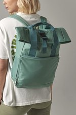 BagBase Roll-Top Rucksack mit Twin Handle, Airforce Blue 28 x 38 x 12 cm, BG118 – Bild 1