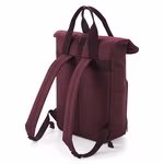 BagBase Roll-Top Rucksack mit Twin Handle, Graphite Grey 28 x 38 x 12 cm, BG118 – Bild 4