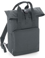 BagBase Roll-Top Rucksack mit Twin Handle – Graphite Grey