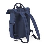 BagBase Recycelter Roll-Top Laptop-Rucksack 15,6 Zoll, Black 30 x 44 x 14 cm, BG118L – Bild 4