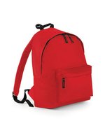 BagBase Fashion Rucksack 600D Polyester 18L, Bottle Green 31 x 42 x 21 cm, BG125 – Classic Red