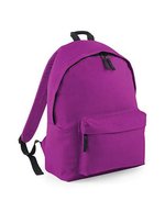 BagBase Fashion Rucksack 600D Polyester 18L, Bottle Green 31 x 42 x 21 cm, BG125 – Magenta