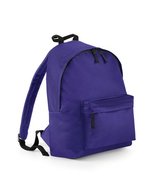 BagBase Fashion Rucksack 600D Polyester 18L, Bottle Green 31 x 42 x 21 cm, BG125 – Purple