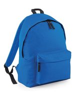 BagBase Fashion Rucksack 600D Polyester 18L, Bottle Green 31 x 42 x 21 cm, BG125 – Sapphire Blue