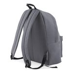 BagBase Maxi Fashion Rucksack 22L Polyester, Black/Graphite Grey 34 x 45 x 23 cm, BG125L – Bild 4
