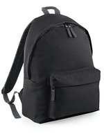 BagBase Maxi Fashion Rucksack 22L Polyester – Black/Graphite Grey