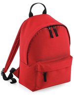 Mini Rucksack 2023 mit Reißverschlusstasche – Bright Red