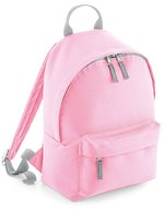 Mini Rucksack 2023 mit Reißverschlusstasche – Classic Pink/Light Grey