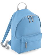 Mini Rucksack 2023 mit Reißverschlusstasche – Sky Blue/Light Grey
