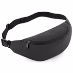 BagBase Reflex Waist Bag with Adjustable Strap, Black Reflective 38 x 14 x 8 cm, BG134 – image 3