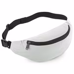 BagBase Reflex Waist Bag with Adjustable Strap, Black Reflective 38 x 14 x 8 cm, BG134 – image 5