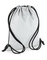 Sacca Sportiva Riflettente con Tasca Nascosta – Silver Reflective