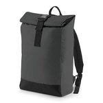 BagBase Zaino Roll-Top Riflettente 15L, Silver Reflective 26 x 43 x 13 cm, BG138 – Bild 3