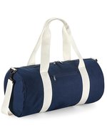 BagBase Geräumige Sporttasche XL aus Polyester – French Navy/Off White