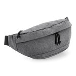 BagBase Übergröße Crossbody Tasche Schwarz/Grau, Black 47 x 20 x 8 cm, BG143 – Bild 3