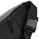 BagBase Übergröße Crossbody Tasche Schwarz/Grau, Black 47 x 20 x 8 cm, BG143 – Bild 5