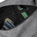 BagBase Übergröße Crossbody Tasche Schwarz/Grau, Black 47 x 20 x 8 cm, BG143 – Bild 6