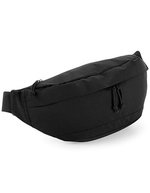 BagBase Übergröße Crossbody Tasche Schwarz/Grau – Black