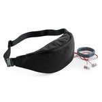 BagBase Studio Hüfttasche aus Polyester-Mikrofaser, Jet Black 38 x 14 x 8 cm, BG144 – Bild 3
