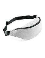 BagBase Studio Hüfttasche aus Polyester-Mikrofaser – Silver