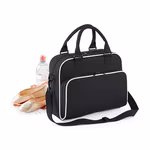 BagBase Sac de danse Junior look rétro, Black/Fuchsia 39 x 29 x 16 cm, BG145 – image 3