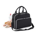 BagBase Junior Tanz Tasche mit Retro-Look, Black/Fuchsia 39 x 29 x 16 cm, BG145 – Bild 3