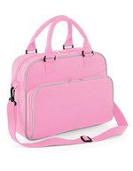BagBase Junior Tanz Tasche mit Retro-Look – Classic Pink/Light Grey