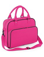 BagBase Junior Tanz Tasche mit Retro-Look – Fuchsia/Black