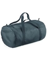 BagBase Packaway Barrel Bag aus 210D Polyester, Black 50 x 30 x 26 cm, BG150 – Grafite Grigio/Grafite Grigio