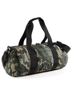 BagBase Camo Barrel Bag aus 600D Polyester, Jungle Camo 50 x 25 x 25 cm, BG173 – Bild 2