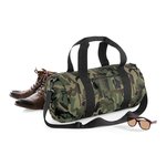 BagBase Camo Barrel Bag aus 600D Polyester, Jungle Camo 50 x 25 x 25 cm, BG173 – Bild 3