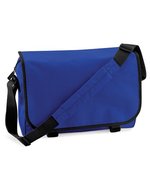 BagBase Vielseitige Messenger-Tasche mit Organizer, Black 38 x 30 x 12 cm, BG21 – Bright Royal