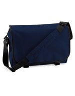 BagBase Vielseitige Messenger-Tasche mit Organizer, Black 38 x 30 x 12 cm, BG21 – French Navy