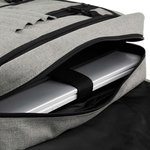 BagBase Borsa Messenger Bicolore per Laptop fino a 15,6, Grey Marl 39 x 31 x 12 cm, BG218 – Bild 5