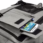 BagBase Two-Tone Messenger for Laptops up to 15.6, Anthracite 39 x 31 x 12 cm, BG218 – image 6