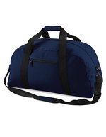 BagBase Klassische Holdall aus 600D Polyester, Black 60 x 31 x 27 cm, BG22 – French Navy