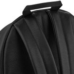 BagBase Sac à Dos en Simili Cuir avec Fermeture Éclair, Black 31 x 47 x 16 cm, BG255 – Bild 5