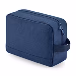 BagBase Recycled Essentials Toiletry Bag 600D Polyester, Black 24 x 17 x 9 cm, BG277 – image 2