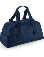 BagBase Recycelte Essentials Reisetasche 35L, Black 55 x 28 x 25 cm, BG278 – Navy