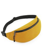 BagBase Recycelte Gürteltasche mit Reflektoren – Mustard