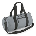 BagBase Recycelte Barrel-Tasche mit Kängurutasche, Black 50 x 25 x 25 cm, BG284 – Bild 1
