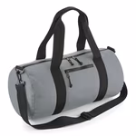 BagBase Recycelte Barrel-Tasche mit Kängurutasche, Black 50 x 25 x 25 cm, BG284 – Bild 3