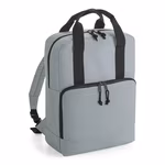 BagBase Recycelter Cooler Rucksack mit Twin Handles, Pure Grey 40 x 30 x 14 cm, BG287 – Bild 3